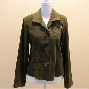 Miss Dorby size 10 floral blazer